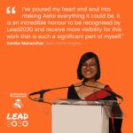 Co-founder and CTO of Aloi Private Limited, Sonika Manandhar- Winner of Lead2030, SDG 9